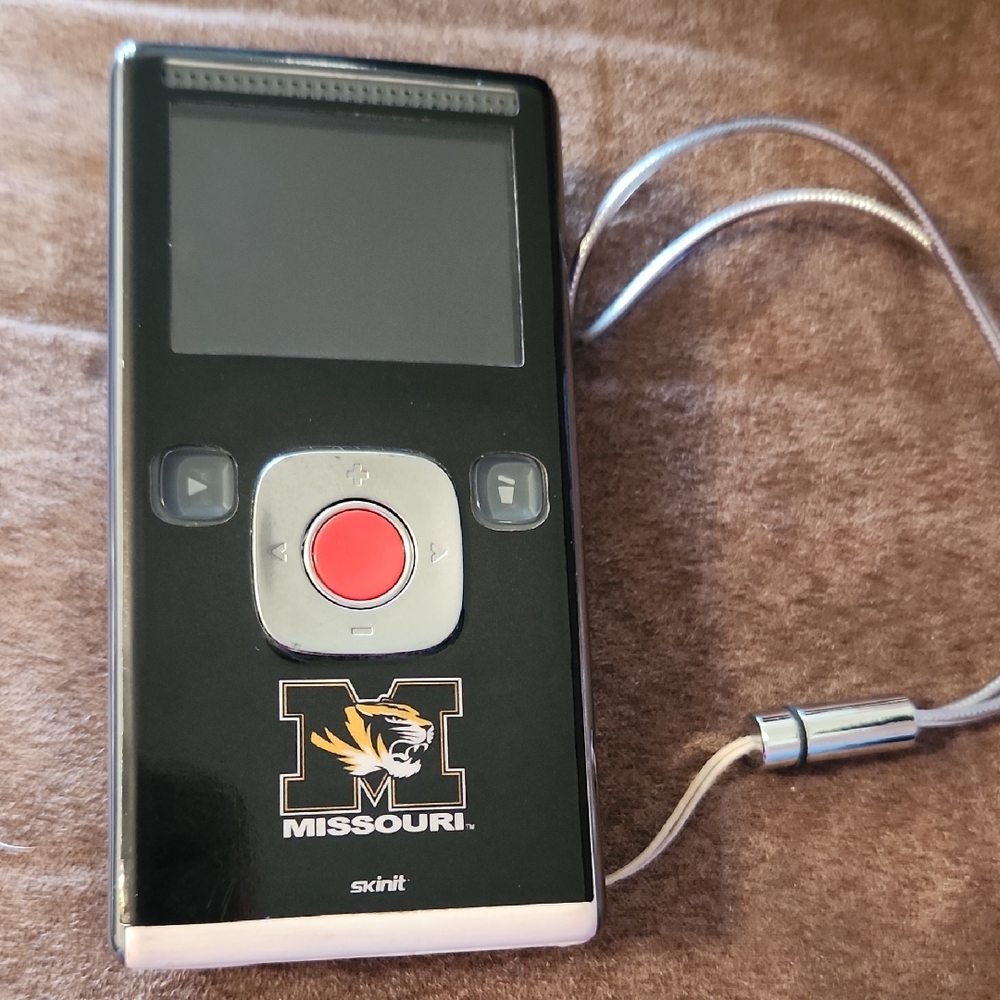 Flip Video Ultra HD Video UltraHD camcorder with a custom "Missouri" skin